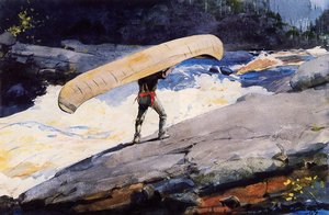 The Portage — Winslow Homer, American Realism