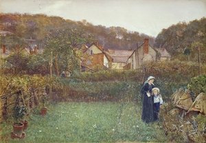 Telling The Bees — Charles Napier Hemy