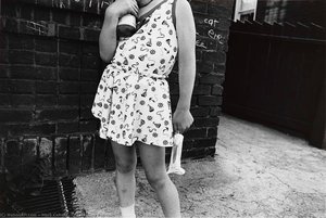 Girl Holding Popsicle
