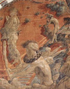Die Sintflut Und Das Zurückweichen Der Wasser (detail) — Paolo Uccello, Frührenaissance