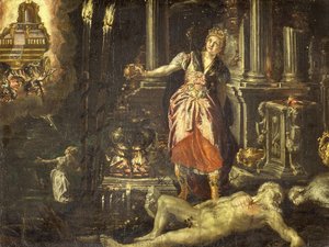 Medea Rejuvenating Aeson — Orlando Flacco (verona 1530 Ca. - 1592/1593)