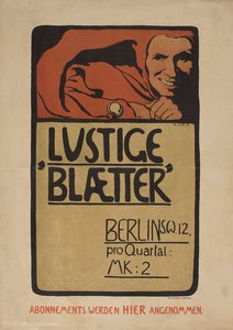'lustige Blaetter', (46 X 32 Cm) (1898) — Angelo Jank