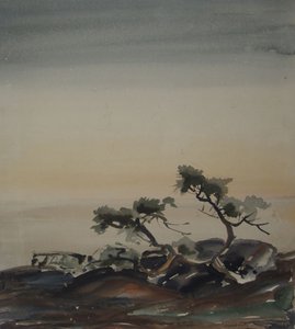 Trees By The Sea