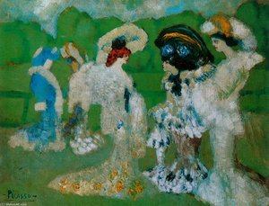 Las Carreras — Pablo Picasso