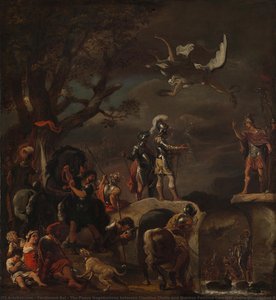 The Peace Negotiations Between Claudius Civilis And Quintus Petillius Cerealis On The Demolished Bridge., Ferdinand Bol, 1658 - 1662 — Ferdinand Bol