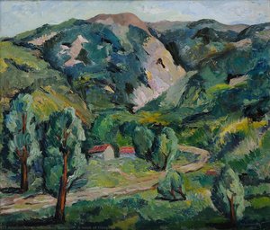 A Nook Of Osogovo — Mordohay Benzion, Expressionism