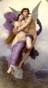 The Rapture Of Psyche — William-adolphe Bouguereau