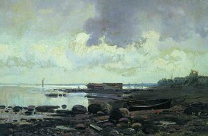 The Shore. Cloudy Day — Fyodor Alexandrovich Vasilyev
