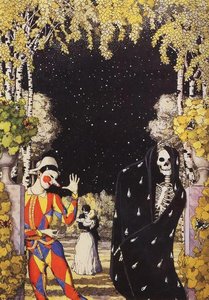 Harlequin And Death — Konstantin Andreevic Somov
