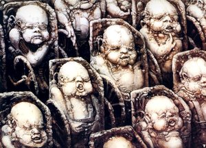 Hr Giger Landscape Xxix — H.r. Giger
