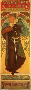 Hamlet — Alphonse Mucha, Art Nouveau