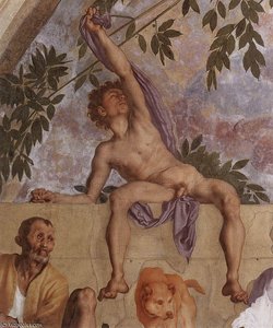 Vertumnus And Pomona (detail)4 — Jacopo Carucci