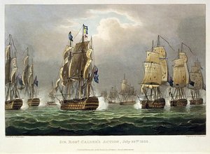 Sir Robert Calder's Action, July 22nd — Thomas Whitcombe