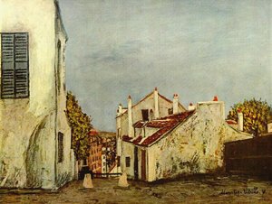 Houses In Montmartre — Maurice Utrillo