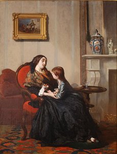 Widow In Mourning — Gustave Léonhard De Jonghe