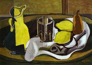 Lemons — Georges Braque, Cubist Still Life