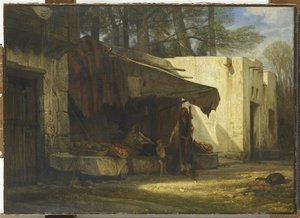 Le Marchand D'oranges — Alexandre Gabriel Decamps, Orientalism