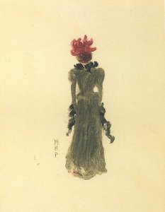 Green Dress — Maurice Brazil Prendergast