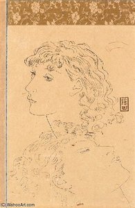 Deux Ttes De Femmes — Léonard Tsuguharu Foujita, Contemporary Realism