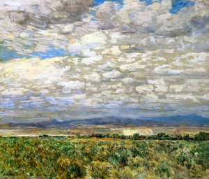 Am Snake River, Oregon — Frederick Childe Hassam