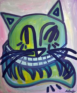 Cat — Krystsina Lukyanchyk, Pop Art