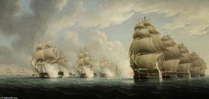 The Action Off Pulo Aor — Thomas Buttersworth