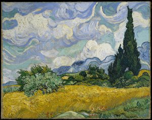 Weizenfeld Mit Zypressen — Vincent Willem Van Gogh