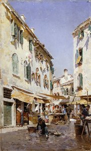 A Street Scene — Federico Del Campo