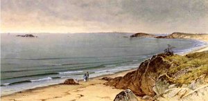 Indian Rock, Narragansett Bay 1 — Alfred Thompson Bricher