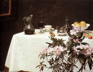 Still Life. Corner Of A Table — Henri Fantin-latour