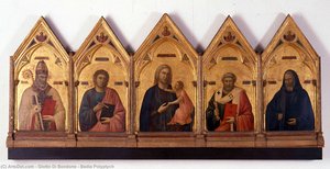 Badia Polyptych — Giotto Di Bondone, Proto Renaissance