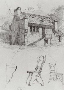 A House. From A Trip To Germany. — Vasily Dmitrievich Polenov
