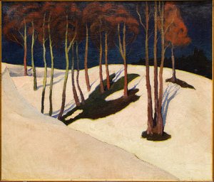 Landscape With Red Trees — Станислав Витковский