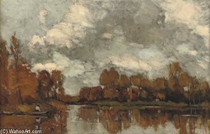 An Autumnal Afternoon Along The River Vecht