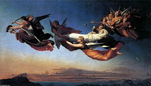 St Catherine Von Alexandria — Henri Lehmann