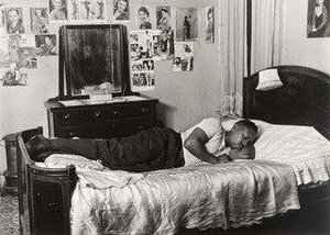 Man In Bed — Aaron Siskind