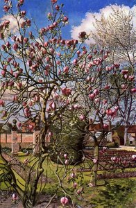 Landscape With Magnolia. Odney Club — Sir Stanley Spencer