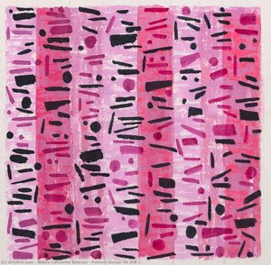 Pattern Design Sb 208 — Sheila Catherine Bownas, Mid-century Modern