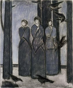 Study For Three Muses — Will Barnet