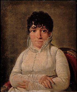 Portrait De Marguerite Colette Le Roux, Épouse De Antoine Michel Crucy — Žan Fransabl