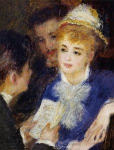 Reading The Part — Pierre-auguste Renoir, Impressionism