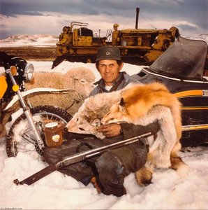Bosler Coyote Hunter, From The Wyoming Documentary Survey Project — Penny Diane Wolin