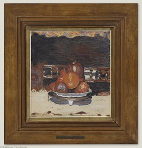 Fruit. Dark Harmony — Pierre Bonnard, Post-impressionism