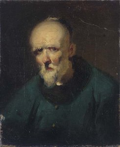 A Bearded Chinese Man — George Chinnery
