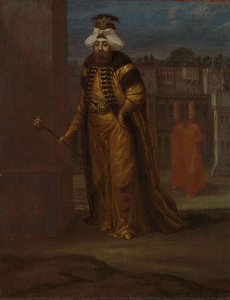 English 24th Sultan and 103rd Calip of Islam, Mahmud I (1696–1754). Türkçe 24. Osmanlı Padişahı ve 103. İslam Halifesi I. Mahmud (1680–1739)