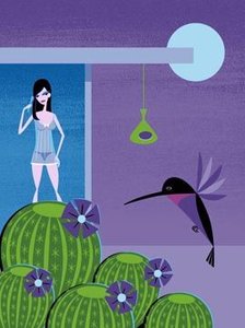 Hummingbird Nocturne — Josh Agle (shag)