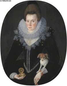 Lady Arabella Stuart, Only Daughter Of The 6th Earl Of Lennox — Robert Peake The Elder