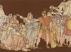 Coriolanus And His Mother — Bartolomeo Pinelli
