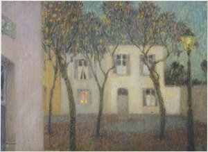 Place Du Village — Henri Le Sidaner