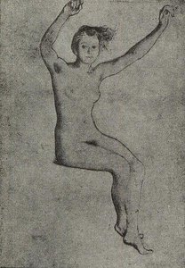 Study Of A Model — Carl Larsson